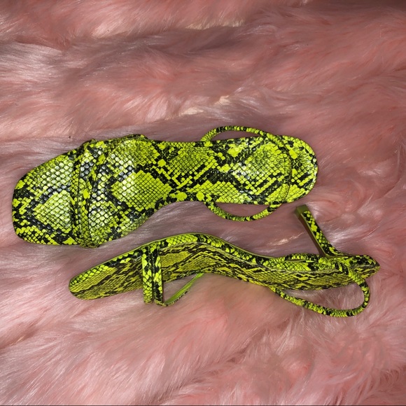 Zara snake print heels - Picture 3 of 6